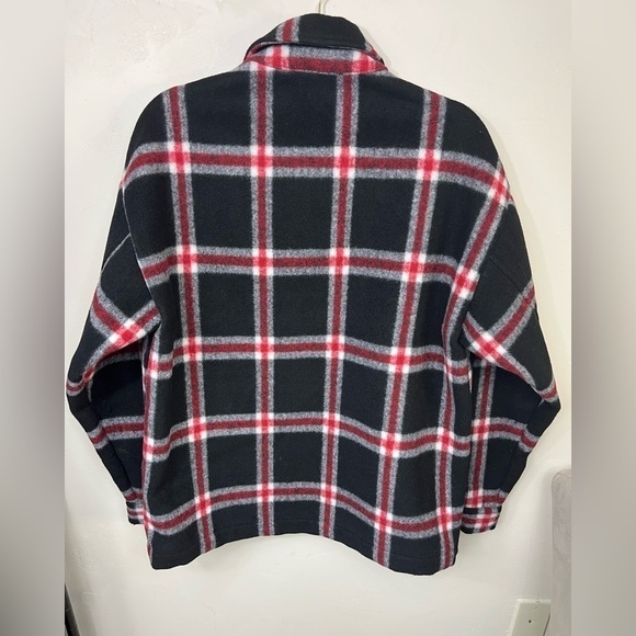 ASOS Design Heavy Long Sleeve Collared Button Down Plaid Flannel Jacket XS - Picture 2 of 9